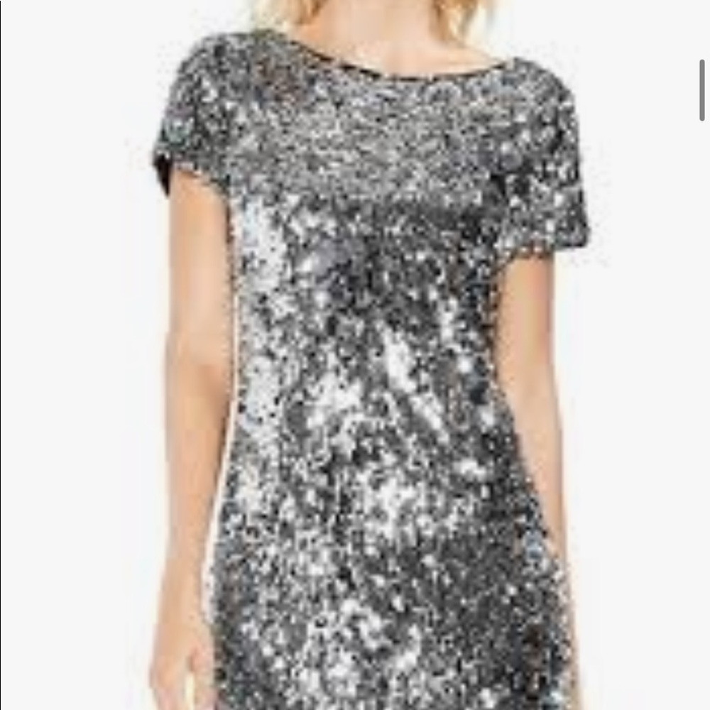 Vince Camuto Sequined shift dress